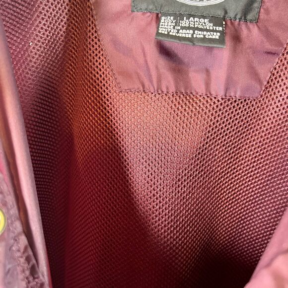 Charles River Apparel Dark Purple Pullover Lightweight Windbreaker Hooded Large - Picture 14 of 15